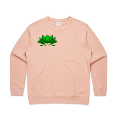 The lotus - Womens Premium Crew Thumbnail