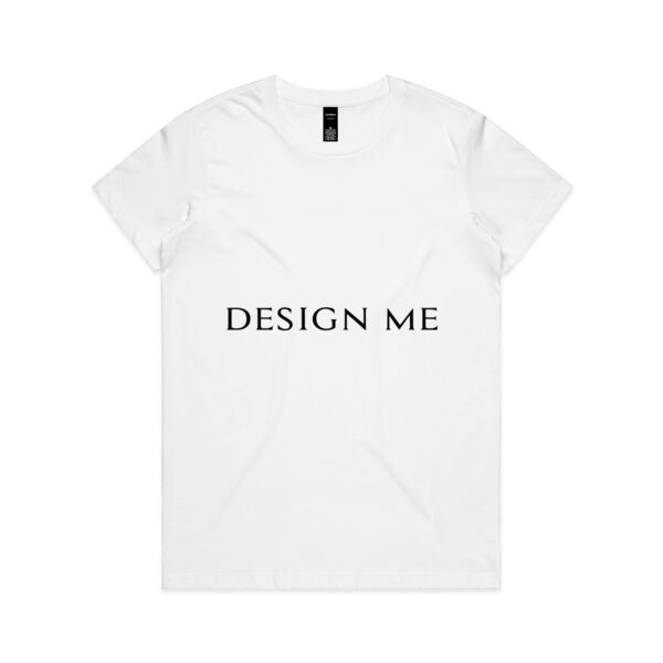 design me - Womens Maple Tee Thumbnail